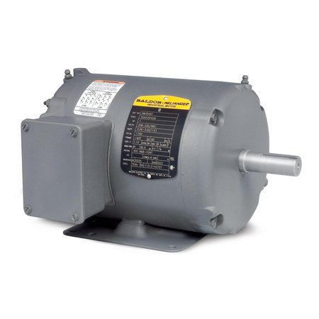 BALDOR-RELIANCE 1Hp, 1155Rpm, 3Ph, 60Hz, 145T, 3520M, Teao, F1 AOM3556T